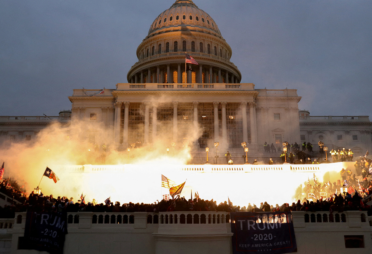 Explosion at the Capitol